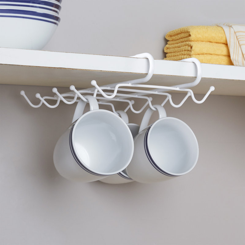Wayfair Basics™ Wayfair Basics Under Shelf Mug Rack & Reviews Wayfair